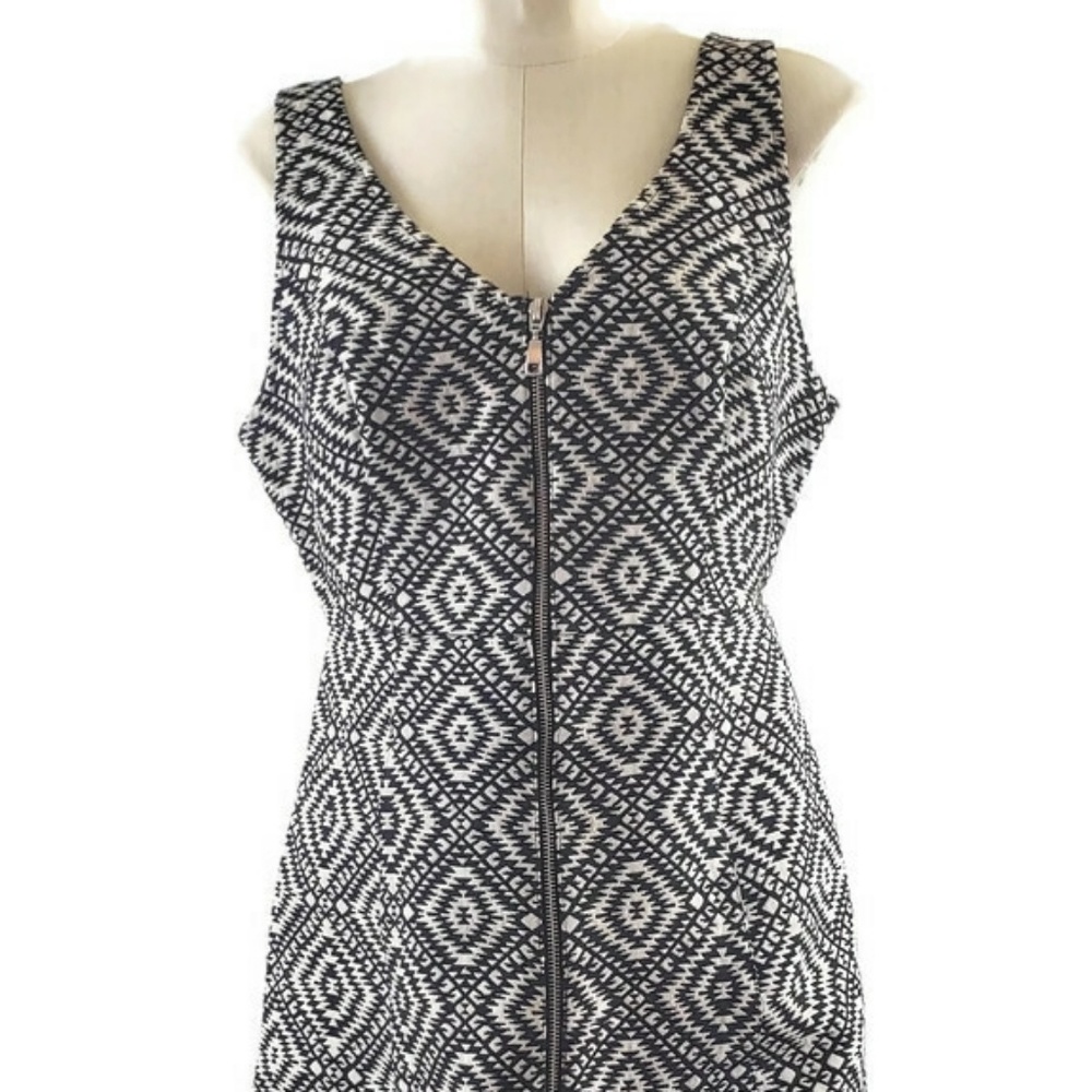 Fitted Hollister Black & White Womens Dress Medium